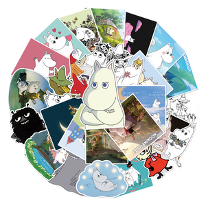 Hippo Moomin Stickers