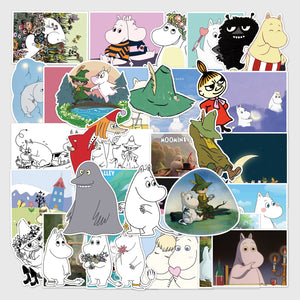 Hippo Moomin Stickers