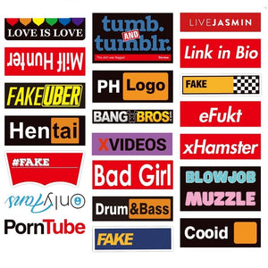 Adult Site Sexy Stickers