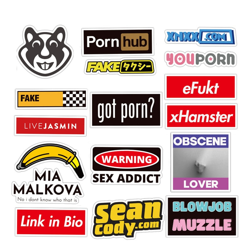 Adult Site Sexy Stickers