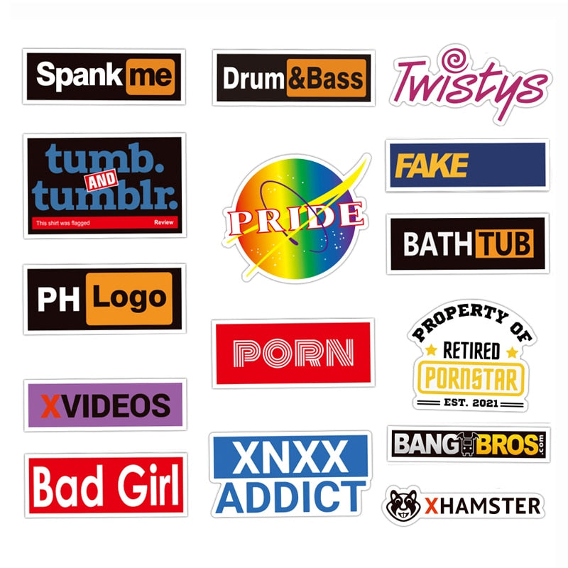 Adult Site Sexy Stickers