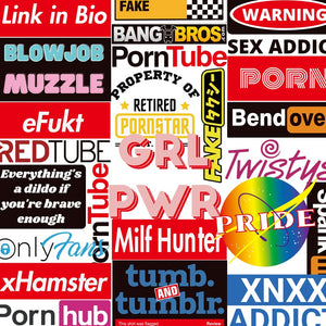 Adult Site Sexy Stickers