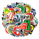 Skateboard Fashion Brand Logo Stickers