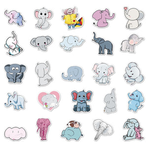 Elephant Cool Stickers