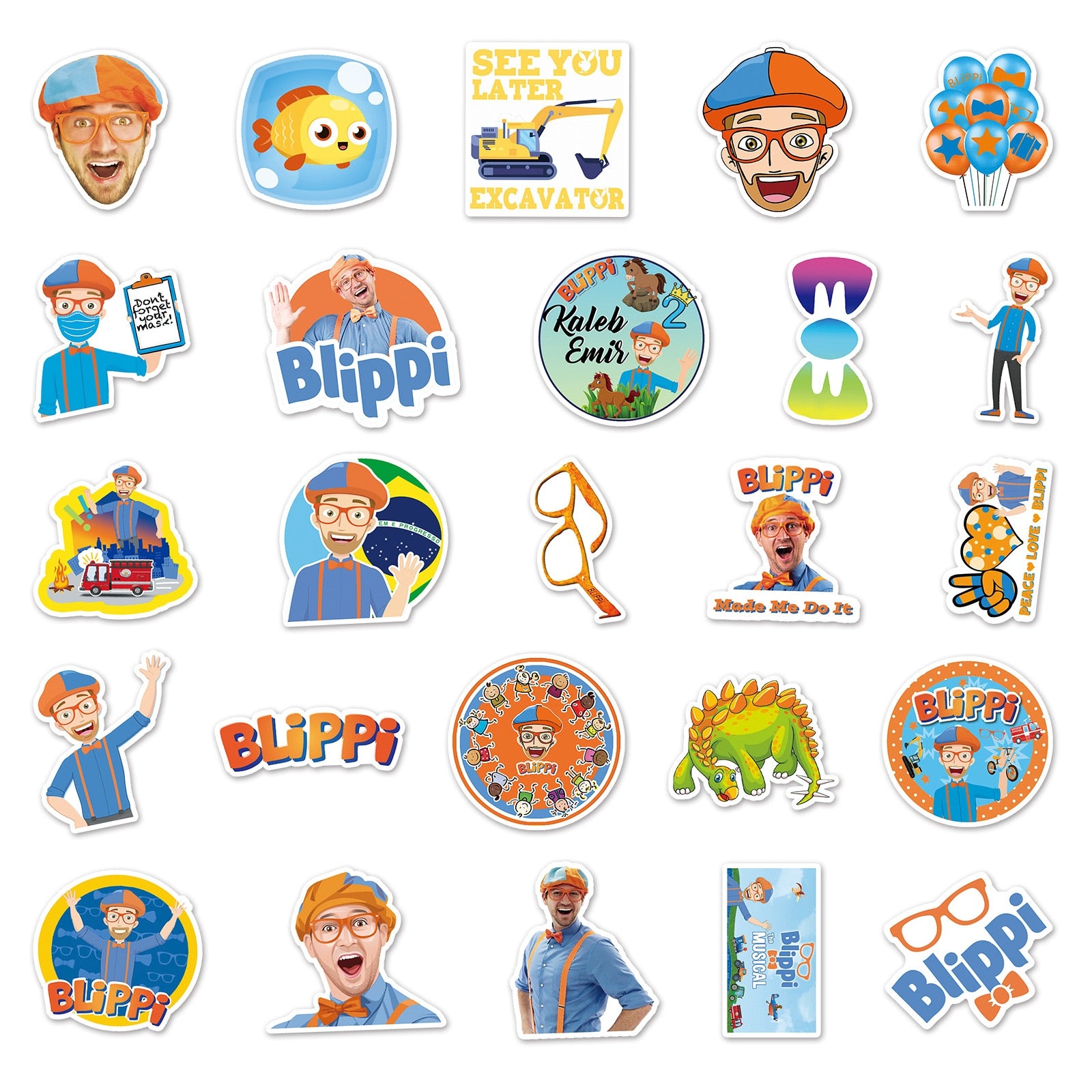 Blippi Stickers