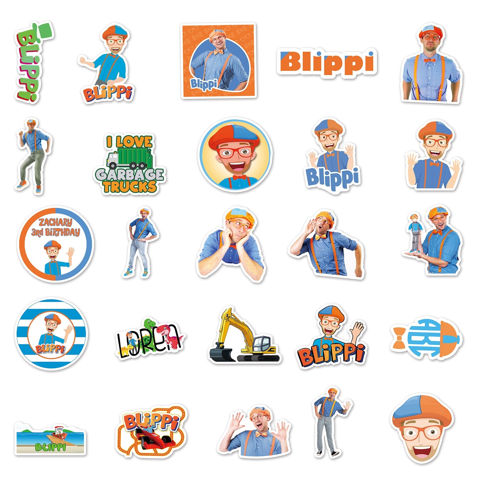 Blippi Stickers