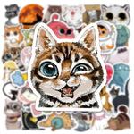 Cute Animal Cat Aesthetic Stickers