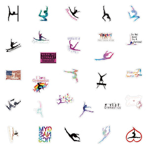 Sports Gymnastics Gym Stickers