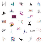 Gymnastics Gym Sports Stickers