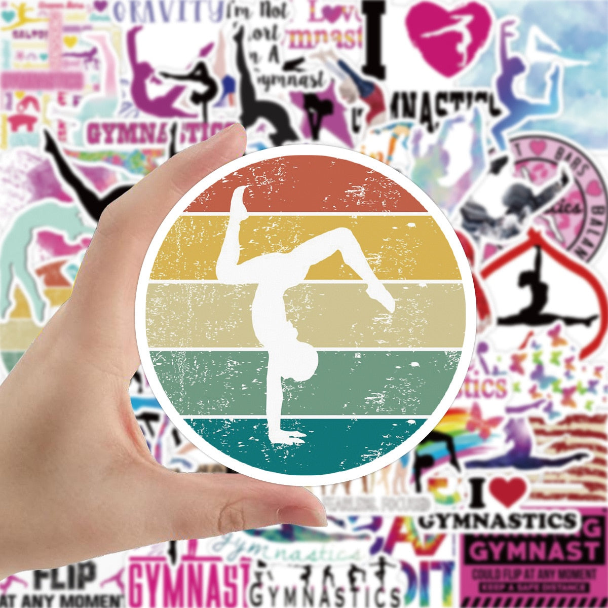 Sports Gymnastics Gym Stickers