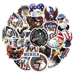 American National Bald Eagle Stickers