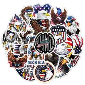 American National Bald Eagle Stickers