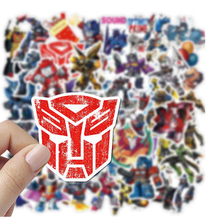 Transformation Bumblebee Optimus Prime Stickers