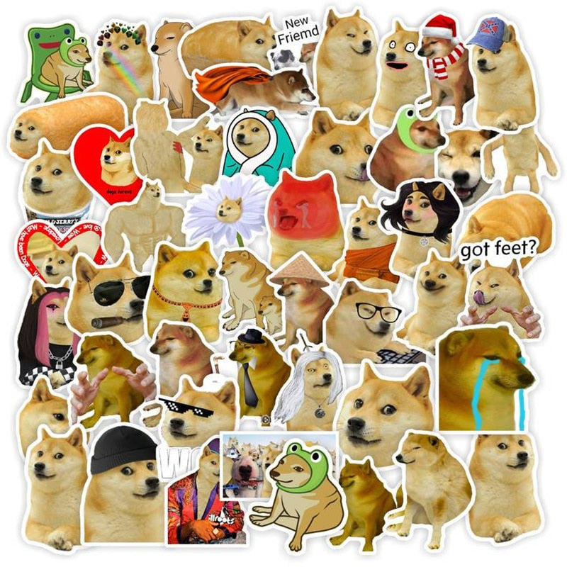 Dog Meme Funny Stickers