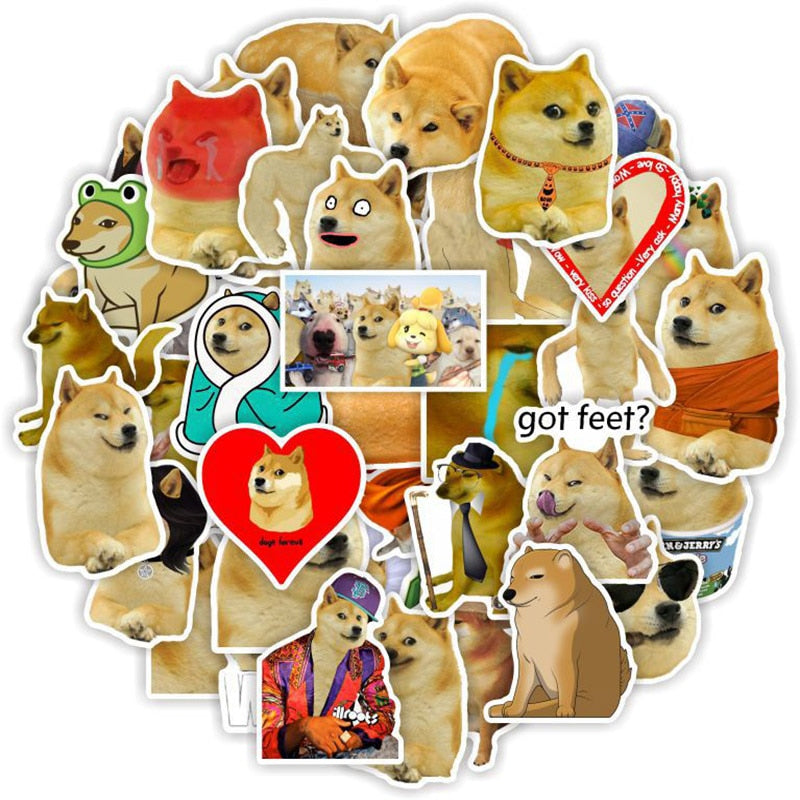 Dog Meme Funny Stickers