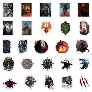 The Witcher Cool Stickers