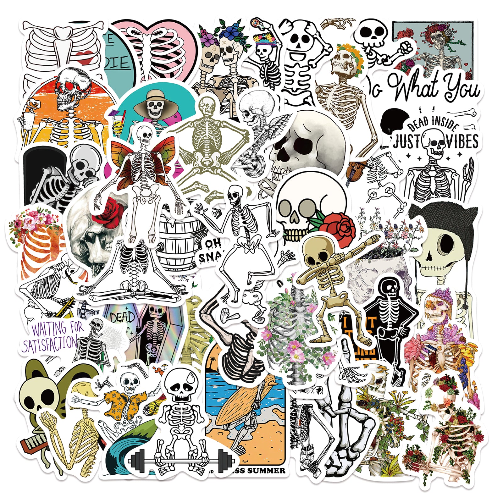 Skeleton Cute Stickers