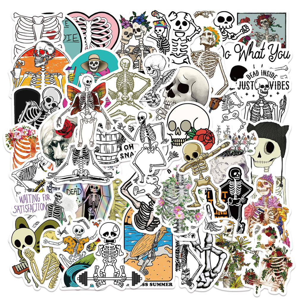 Skeleton Cute Stickers