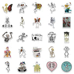 Skeleton Cute Stickers