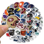 NFL Rugby Team Helmet Stickers