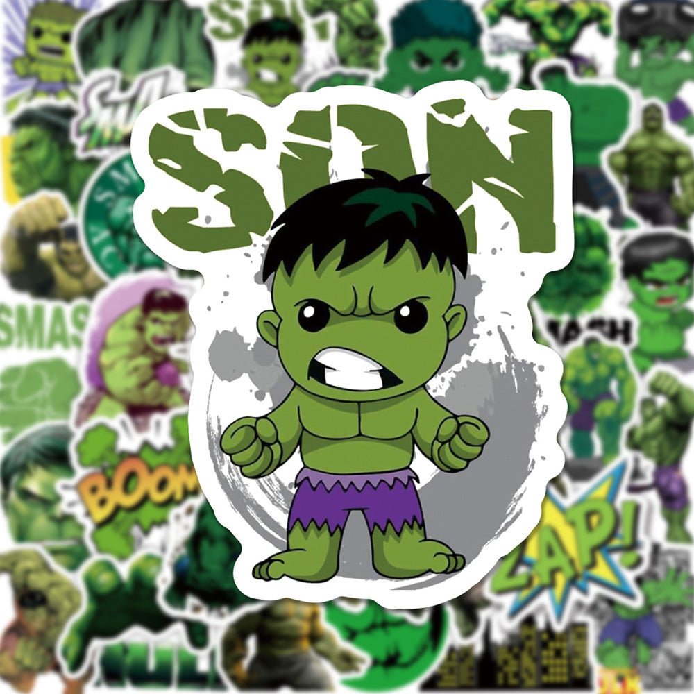 Bruce Banner Hulk Stickers