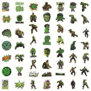 Bruce Banner Hulk Stickers