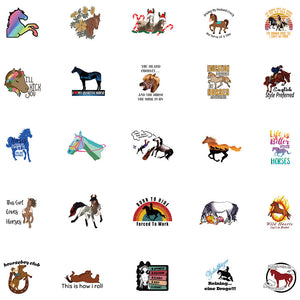 Horse Racing Sports Stickers