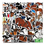 Horse Equestrian Show Stickers