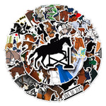 Horse Equestrian Show Stickers