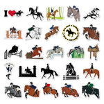 Horse Equestrian Show Stickers