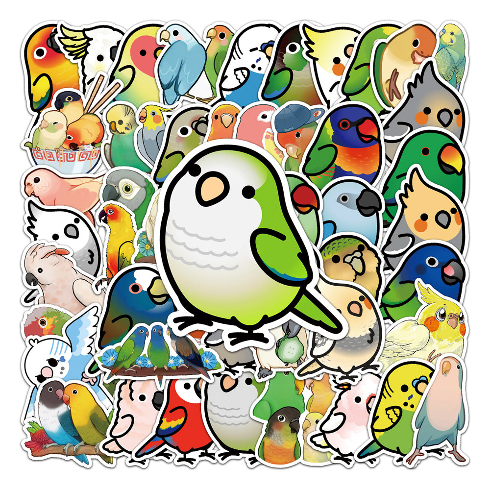 Little Parrot Stickers