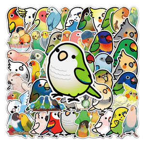 Little Parrot Stickers