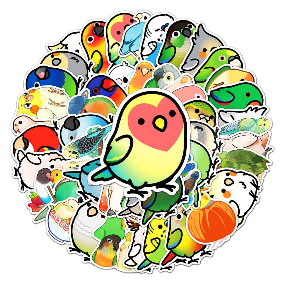 Little Parrot Stickers