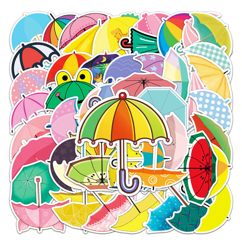 Umbrella Bumbershoot Stickers