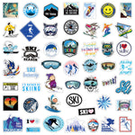 Skiing Ski Stickers