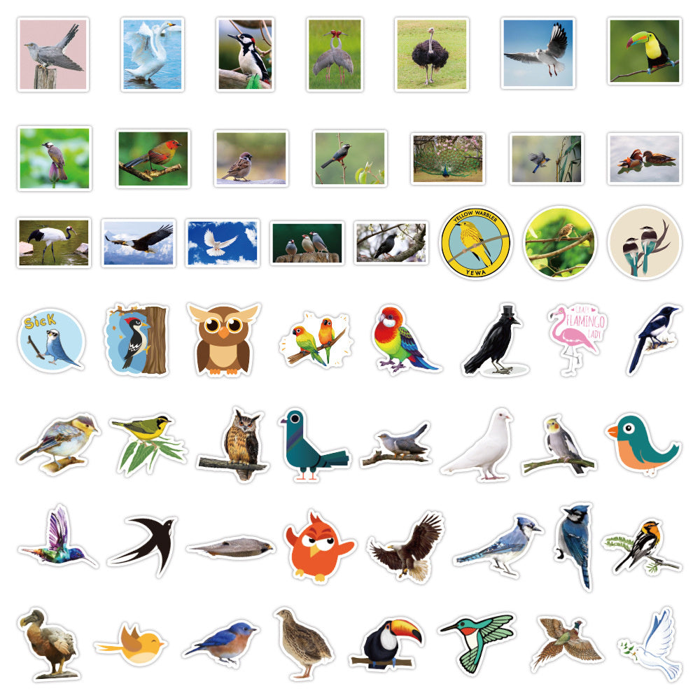 Cute Bird Stickers