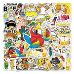 Wine Brewage Beer Stickers