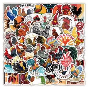 Rooster Stickers