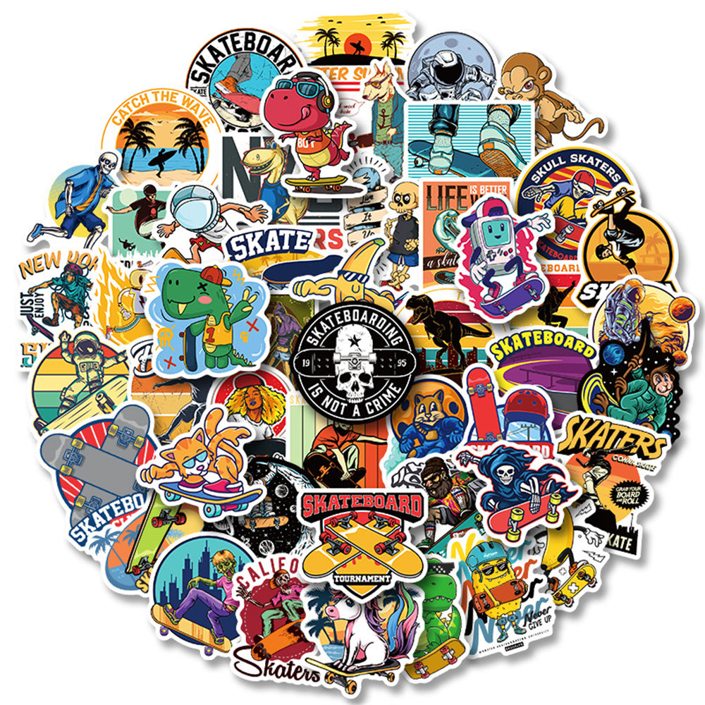 Cool Skateboard Stickers