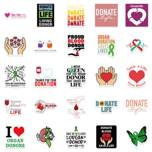 Donate Life Stickers