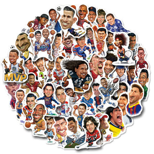 Celebrity Singer Sports Superstar Stickers