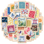 Envelope Stamp Vintage Stickers