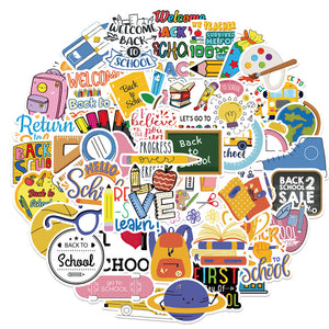 School Supplies Stickers