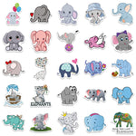 Elephant Angel Stickers