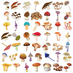 Umbrella Mushroom Stickers