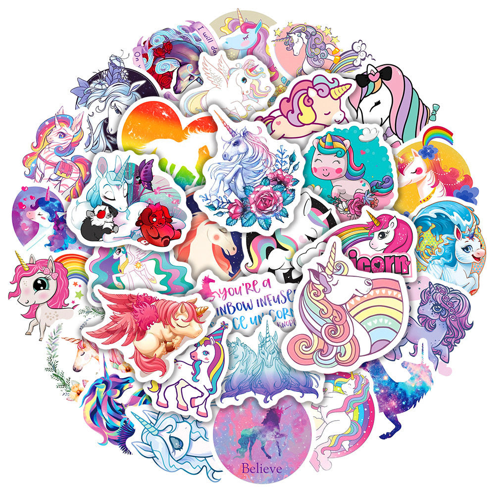 Rainbow Unicorn Stickers