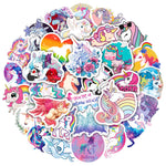 Rainbow Unicorn Stickers