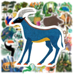 Rainforest Flora And Fauna Stickers