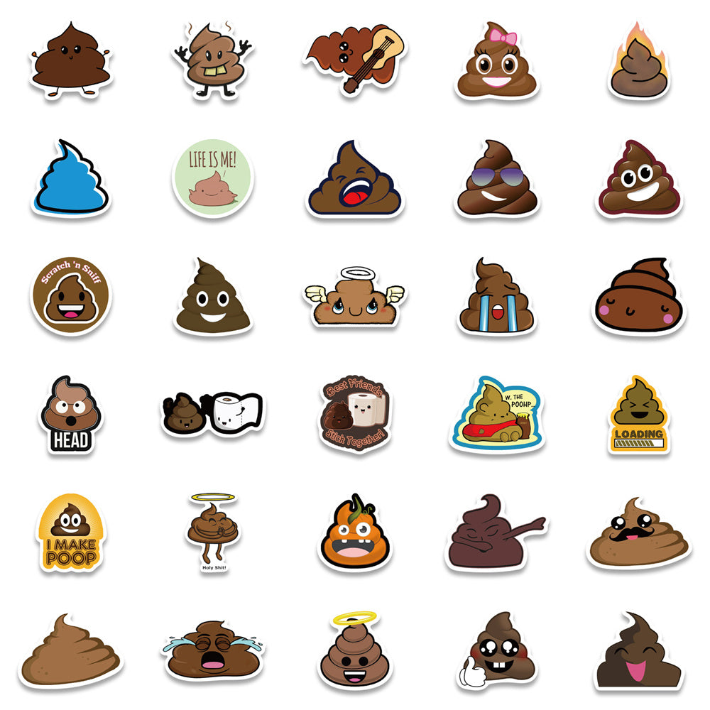 Spoof Poo Stickers