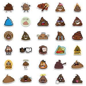 Spoof Poo Stickers